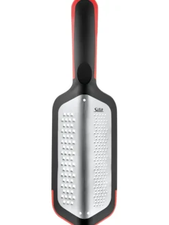 Silit Koch- & Backutensilien<2in1-Reibe "GrateCut" in Schwarz/ Rot - (L)29,6 cm