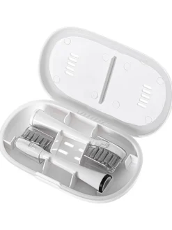 Adler Europe Zahn & Mundpflege<2-in-1-Schallzahnbürste mit Munddusche "AD 2180" in Weiß