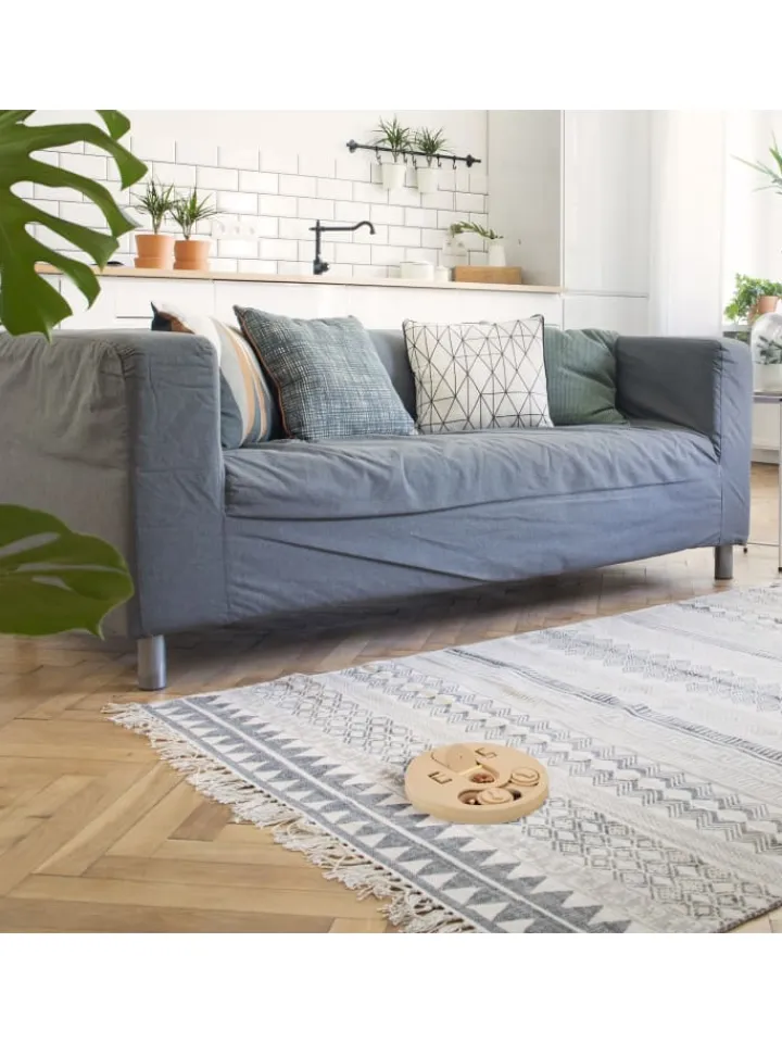 relaxdays Hunde<Intelligenzspielzeug in Natur