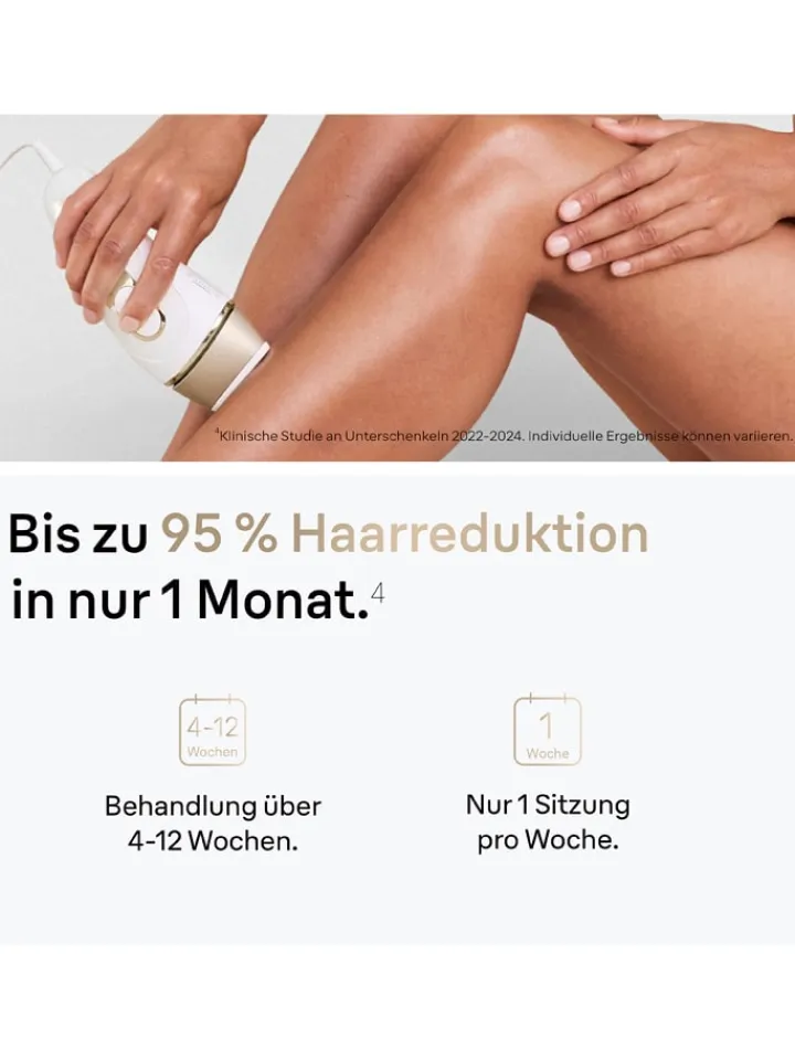 Braun Technik|Pflege & Gesundheit<IPL-Haarentfernungsgerät "Silk-expert Pro IPL PL5152" in Weiß/ Gold