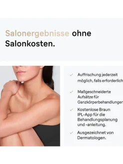 Braun Technik|Pflege & Gesundheit<IPL-Haarentfernungsgerät "Silk-expert Pro IPL PL5152" in Weiß/ Gold