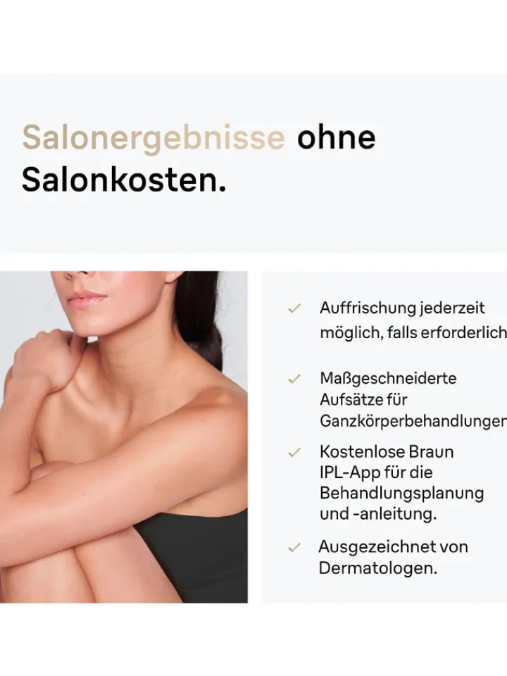 Braun Technik|Pflege & Gesundheit<IPL-Haarentfernungsgerät "Silk-expert Pro IPL PL5152" in Weiß/ Gold