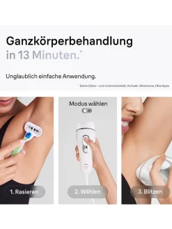 Braun Pflege & Gesundheit<IPL-Haarentfernungsgerät "Silk-expert Pro IPL PL3122" in Weiß/ Silber