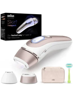 Braun Technik|Pflege & Gesundheit<IPL-Haarentfernungsgerät "Silk-expert Pro IPL PL7147" in Weiß/ Rosa