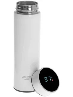 Adler Europe Aufbewahren & Servieren<Isolierfalsche "AD 4506" in Weiß - 473 ml