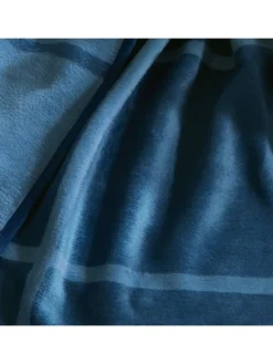 LOOKS by Wolfgang Joop Wohndecken & Plaids<Jacquard, Baumwollmischung Wohndecke in blau