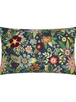 Erwin Müller Kissen & Kissenhüllen<Jacquard, Baumwollmischung, Gewebt Kissenhülle in blau-bunt