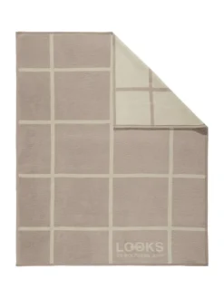 LOOKS by Wolfgang Joop Wohndecken & Plaids<Jacquard, Baumwollmischung Wohndecke in beige