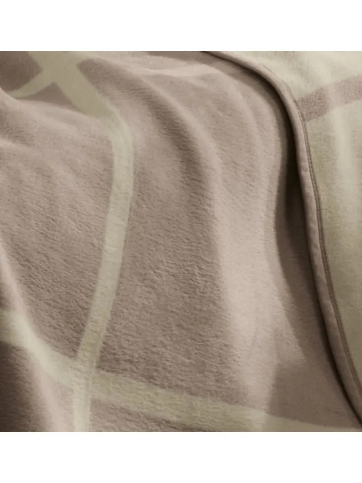 LOOKS by Wolfgang Joop Wohndecken & Plaids<Jacquard, Baumwollmischung Wohndecke in beige