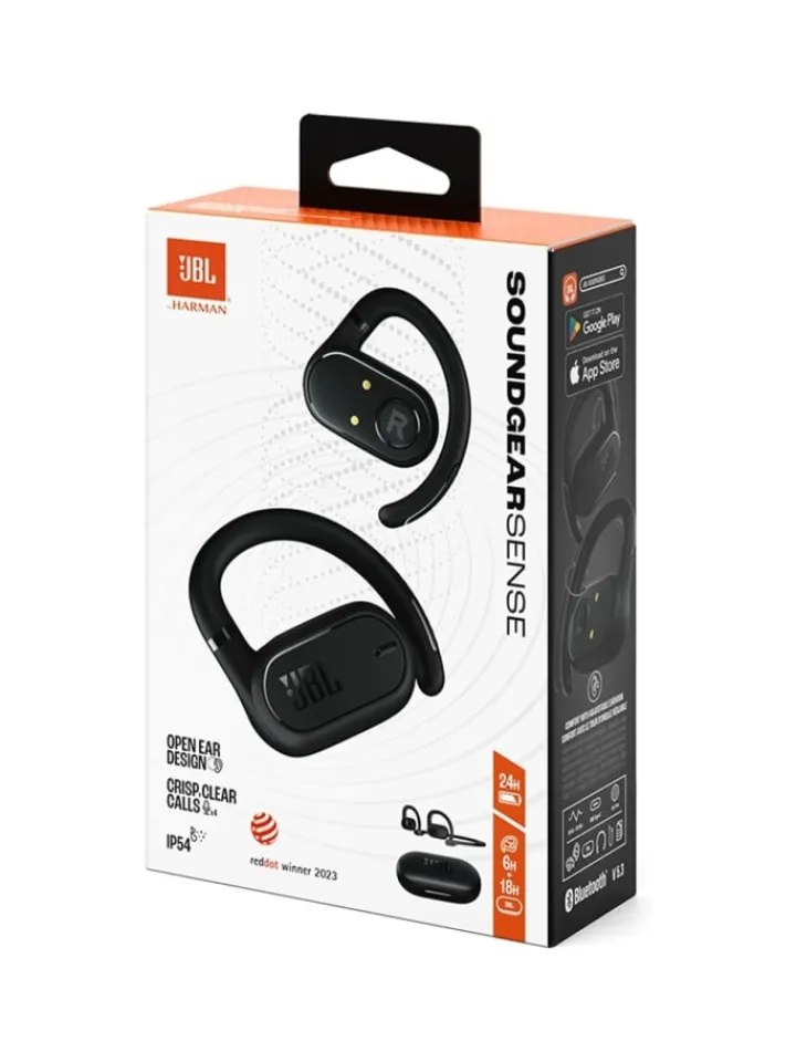 COFI 1453 Tv & Audio<JBL Soundgear Sense Kabellose In-Ear-Sportkopfhörer in Schwarz