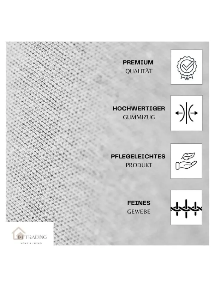 COFI 1453 Bettwäsche & Bettwaren<Jersey Spannbettlaken Spannbetttuch 100% Baumwolle Bettlaken Betttuch in Grau