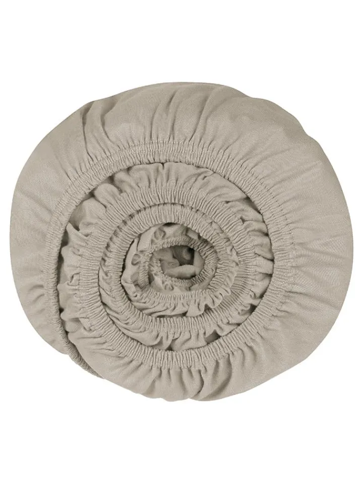 Schiesser Bettwäsche & Bettwaren<Jersey-Spannbettlaken in Taupe