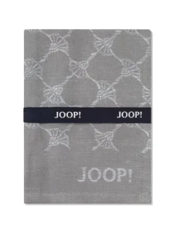 JOOP! Küchentextilien<Geschirrtücher Cuisine Cornflower Classic 1700 Platin - 76 in Platin - 76