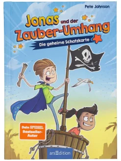 ars edition Bücher<Jugendbuch "Jonas und der Zauber-Umhang - Die geheime Schatzkarte"