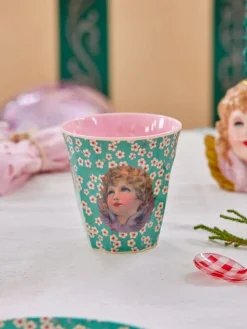 Rice Gedeckter Tisch<Jumbobecher "Angel" in Grün - 250 ml