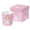 ppd Gedeckter Tisch<Jumbotasse ''Ela with Love'' in Rosa - 400 ml