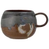 Bloomingville Gedeckter Tisch<Jumbotasse ''Senna'' in Braun/ Grau - 510 ml