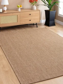 Mioli Teppiche & Fußmatten<Jute-Teppich in Hellbraun