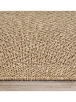 the carpet Teppiche & Fußmatten<Juteteppich Kansas G in Natur
