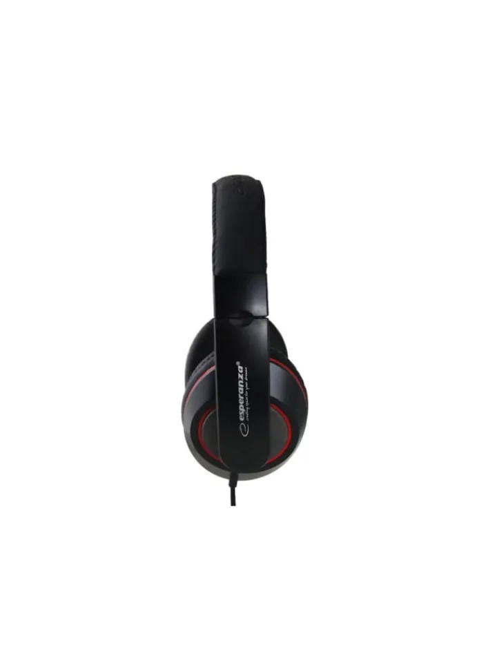 Esperanza Tv & Audio<Kabelgebundene Kopfhörer - EH121 Schwarz 3.5 mm 6.3 in Schwarz