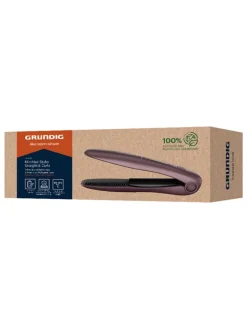 GRUNDIG Pflege & Gesundheit<Kabelloser Haarglätter in Lila