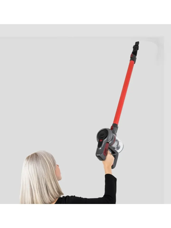 HKoenig Staubsauger<Kabelloser-Staubsauger 2 in 1 PowerClean UP620 in Rot
