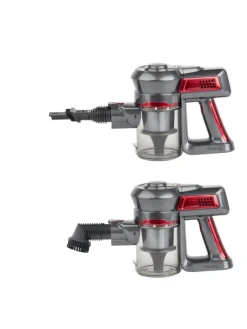 HKoenig Staubsauger<Kabelloser-Staubsauger 2 in 1 PowerClean UP620 in Rot