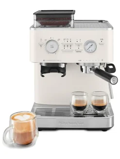KitchenAid Küchenelektronik<Kaffeehalbautomat "5KES6551" in Creme