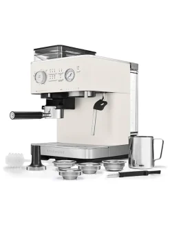 KitchenAid Küchenelektronik<Kaffeehalbautomat "5KES6551" in Creme