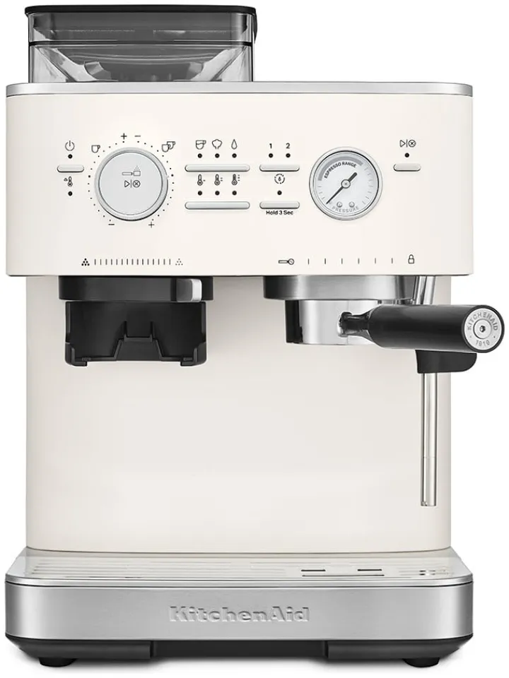 KitchenAid Küchenelektronik<Kaffeehalbautomat "5KES6551" in Creme