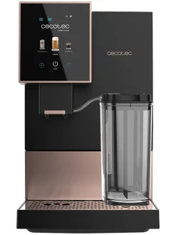 Cecotec Küchenelektronik<Kaffeemaschine "Compactccino Connected" in Schwarz/ Gold