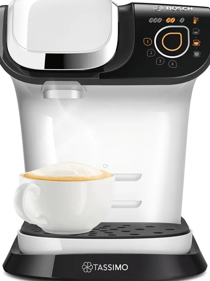 Bosch Küchenelektronik<Kaffeepadmaschine "Tassimo - My Way" in Schwarz/ Weiß
