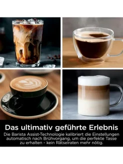 NINJA Küchenelektronik<Kaffeevollautomat Luxe Café Essential ES501EU in silber