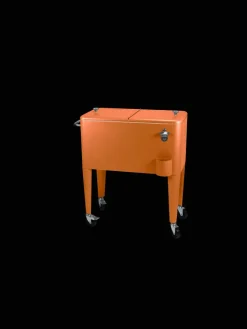 Beachtrekker Grillen<Kailua Cooler - Kühlbox, Kühlwagen, Getränkekühler, Orange