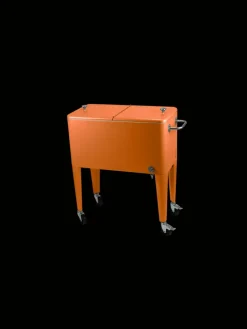 Beachtrekker Grillen<Kailua Cooler - Kühlbox, Kühlwagen, Getränkekühler, Orange