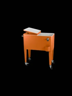 Beachtrekker Grillen<Kailua Cooler - Kühlbox, Kühlwagen, Getränkekühler, Orange