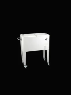 Beachtrekker Grillen<Kailua Cooler - Kühlbox, Kühlwagen, Getränkekühler, Weiß