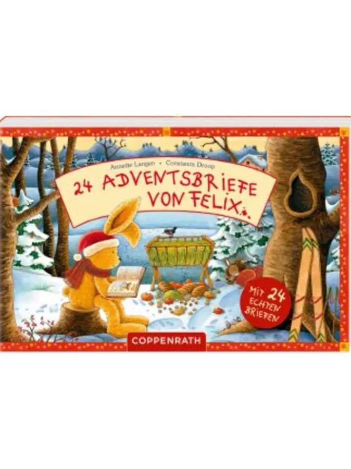 Coppenrath Adventskalender<Kalender - Brief-Adventskalenderbuch - 24 Adventsbriefe von Felix