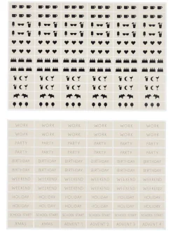 Design Letters Büro- & Schulbedarf<Kalender "2026" in Beige - (L)21 x (B)14,8 cm