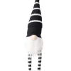 Boltze Dekofiguren & -Objekte<Kantenhocker "Kuno" in Schwarz/ Weiß - (H)60,7 cm