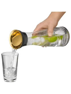 WMF Gedeckter Tisch<Karaffe "Basic" in Transparent/ Gold - 1 l