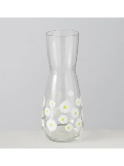 Boltze Gedeckter Tisch<Karaffe "Daisy" in Weiß - 1 l