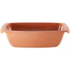 Römertopf Koch- & Backutensilien<Kastenform-Backform in Hellbraun - (B)31 x (H)9,5 x (T)16 cm