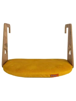 Paws&Whiskers Katzen<Katzenbett "Riana" in Senf - (L)35 x (B)52 cm