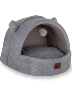 Scandinavia Concept Katzen<Katzenbett "Tom Cat" in Grau - (B)35 x (H)50 x (T)40 cm