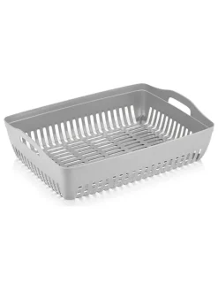 Paws&Whiskers Katzen<Katzenklo in Grau - (B)37,5 x (H)50 x (T)41 cm