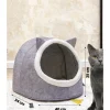 Scandinavia Concept Katzen<Katzenkorb in Grau - (B)40 x (H)35 x (T)34 cm