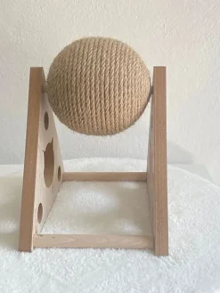 Paws&Whiskers Katzen<Katzenspielzeug in Beige - (B)27 x (H)27 x (T)21 cm