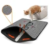 Paws&Whiskers Katzen<Katzenstreumatte in Grau - (L)45 x (B)60 cm