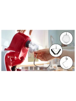 Bosch Kleingeräte Küchenelektronik<Küchenmaschine "Mum 5" mit Zubehör in Rot